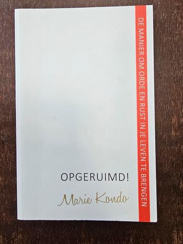 Opgeruimd! - Marie Kondo - de manier om orde en rust in je l beschikbaar voor biedingen