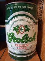 Grolsch Premium Lager 5 liter Bier Blik Vaatje (leeg) 03, Verzamelen, Biermerken, Ophalen of Verzenden, Zo goed als nieuw, Overige typen