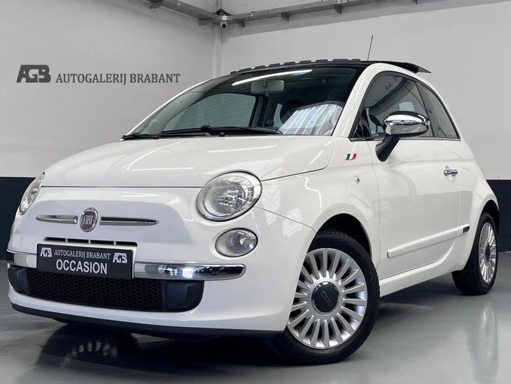 Fiat 500 1.2 Lounge Automaat/Panoramadak/NAP, Auto's, Fiat, Bedrijf, Te koop, ABS, Airbags, Airconditioning, Centrale vergrendeling