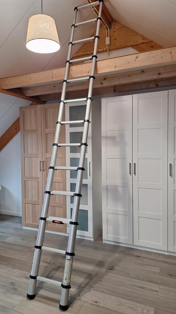 Inschuifbare ladder - TeleSteps, Doe-het-zelf en Verbouw, Ladders en Trappen, 4 meter of meer, Ophalen