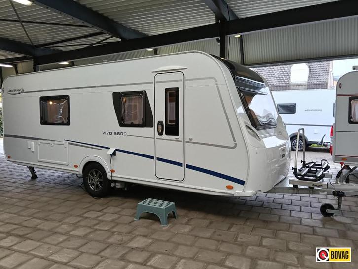 LMC Vivo 580 D, Caravans en Kamperen, Caravans, tot en met 3, 1250 - 1500 kg, Overige, LMC en Münsterland, Frans bed, Vast bed