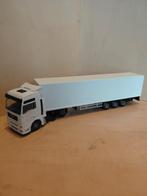 Lion Toys MAN met kastentrailer., Hobby en Vrije tijd, Modelauto's | 1:50, Ophalen of Verzenden, Gebruikt, Bus of Vrachtwagen