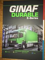 2x GINAF Durable EV Vuilniswagen + E-Serie folders/brochures, Ophalen of Verzenden, Zo goed als nieuw, Mercedes