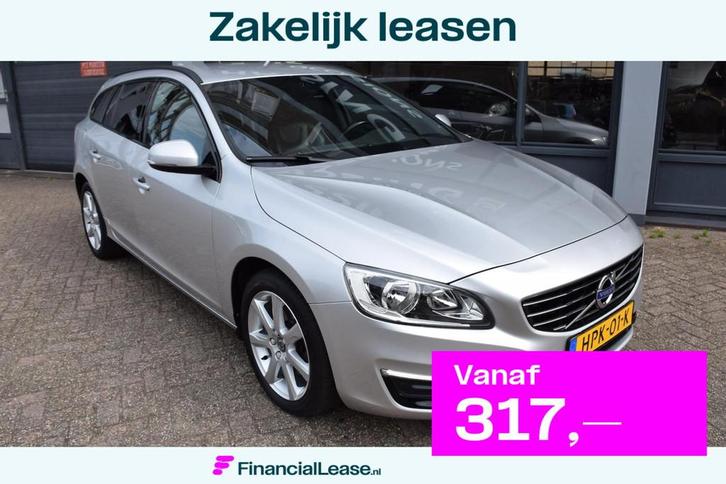 Volvo V60 1.5 T2 Kinetic Automaat, Navi, PDC voor-achter, Sp, Auto's, Volvo, Bedrijf, Lease, Financial lease, V60, ABS, Adaptive Cruise Control