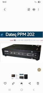 Dateq PPM   202 peakmeter  vintage, Ophalen of Verzenden, Zo goed als nieuw