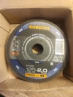 14 Rodius schijven staal ijzer 125mm x 2,0mm slijpschijf, Ophalen of Verzenden, Zo goed als nieuw, 1000 watt of meer, Haakse handslijpmachine