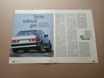 Test (uit oud tijdschrift) Mercedes 190E/ 2.5-16v (1988), Auto's, Gebruikt, Verzenden