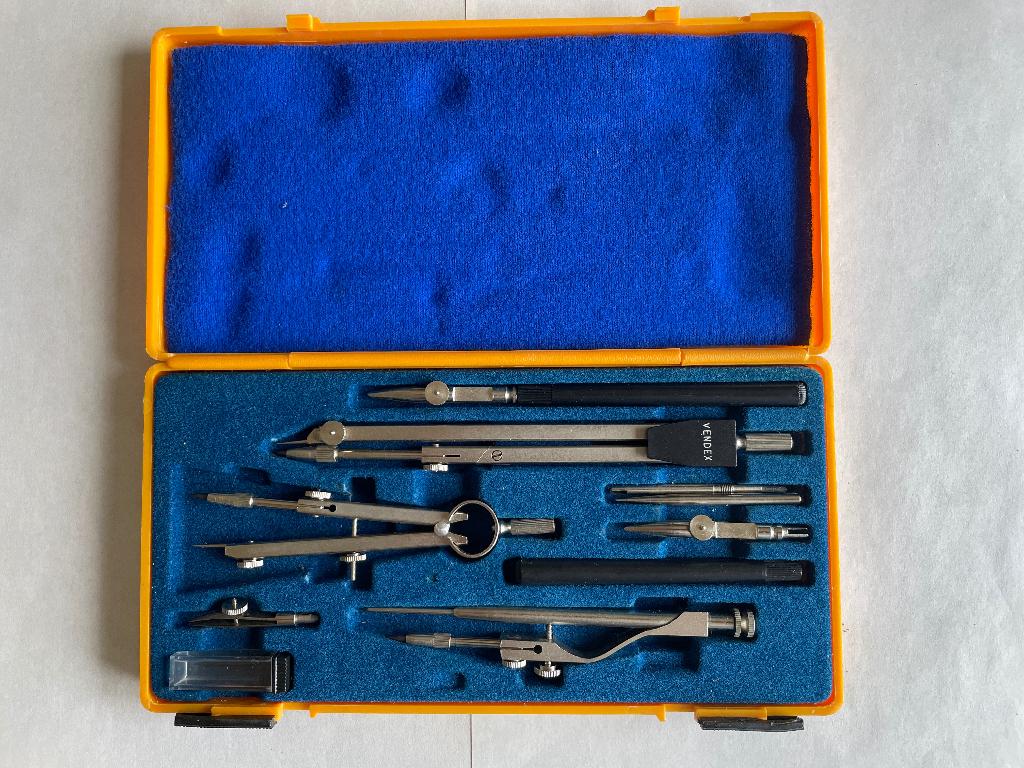 Vintage passerdoos van Vendex, Hobby en Vrije tijd, Ophalen of Verzenden, Gebruikt, Overige typen