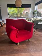 Rode Bretz Gaudi fauteuil, Ophalen, Gebruikt, Design, 75 tot 100 cm