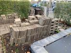 Gratis af te halen! Tuintegels - Gebruikt, Tuin en Terras, Ophalen, Gebruikt, Beton, Terrastegels