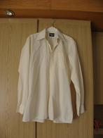 Dun luchtig geel katoen polyester overhemd ROGER 40 M goed, Geel, Roger, Gedragen, Halswijdte 39/40 (M)