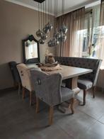 Eetkamerstoelen en Eetkamerbank zo goed als nieuw, Ophalen, Zo goed als nieuw