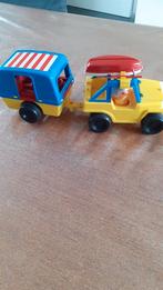 Speelgoed auto met caravan, Ophalen, Zo goed als nieuw