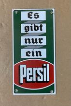 Emaille bordje PERSIL formaat deurpostje, Ophalen of Verzenden, Gebruikt