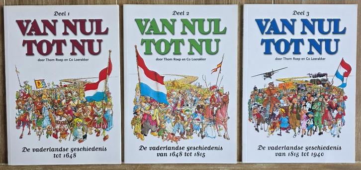3 x Van nul tot nu - Thom Roep / Co Loerakker, Boeken, Kinderboeken | Jeugd | 10 tot 12 jaar, Zo goed als nieuw, Verzenden
