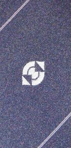 Universiteit Twente stropdas blauw gestreept, Ophalen of Verzenden, Nieuw, Blauw