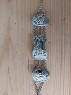 Antieke zilveren armband, Antiek en Kunst, Antiek | Goud en Zilver, Ophalen of Verzenden, Zilver
