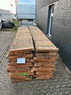 Rustiek eiken schaaldelen te koop. Boomrand 290/320 cm.