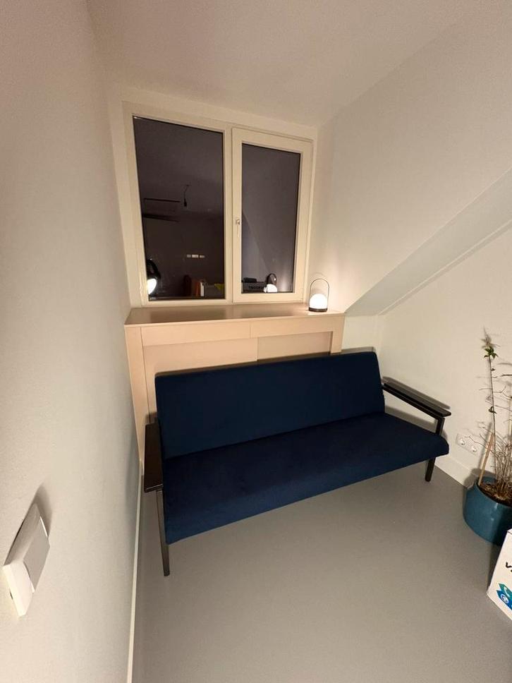 Vintage jaren '60 bank Gijs van der Sluis, Huis en Inrichting, Banken | Sofa's en Chaises Longues, Gebruikt, Driepersoons, 75 tot 100 cm