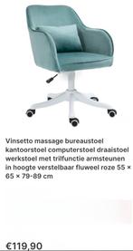 Bureaustoel  / massage stoel, Huis en Inrichting, Bureaustoelen, Ophalen, Nieuw, Zwart