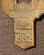 Harley-Davidson 1982 Commemorative spatbord embleem, Ophalen of Verzenden