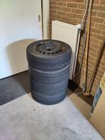 Winterbanden op stalen velg Steekmaat 5x114.3 /// 205/55 R16, Auto-onderdelen, Banden en Velgen, Ophalen, Gebruikt, 16 inch, Banden en Velgen