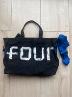 Nieuwe Amsterdam FOUR tas - Zwart met oranje band, Sieraden, Tassen en Uiterlijk, Tassen | Reistassen en Weekendtassen, Zwart