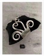 Verzilverde armband gemaakt van 2 vorken, verstelbaar, Overige materialen, Nieuw, Ophalen of Verzenden, X