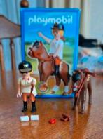 NIEUWE PLAYMOBIL PAARD MET RIJ STER IN ORGINELE VERPAKKING C, Ophalen of Verzenden, Nieuw