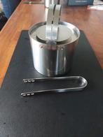Stelton Cylinda Line ijsemmer met tang, Ophalen of Verzenden, Gebruikt