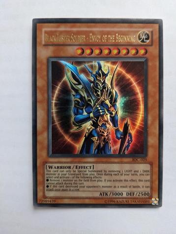 Yu-Gi-Oh Black Luster Soldier Envoy of the Beginning IOC-025 beschikbaar voor biedingen