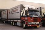 WSI SCANIA 3 SERIES SCHUIF ZEIL COMBI   VAN MAANEN  NEW, Ophalen of Verzenden, Nieuw, Bus of Vrachtwagen, Wsi