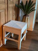 Antieke klaptafel uit Poolse boerderij, Minder dan 55 cm, Zo goed als nieuw, Rechthoekig, Hout