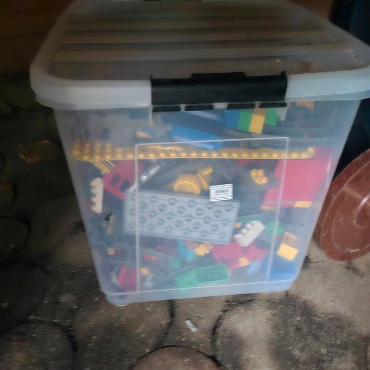 Grote Duplo Kist: Circus, Dierentuin, Trein + Rails, Kinderen en Baby's, Speelgoed | Duplo en Lego, Gebruikt, Duplo, Losse stenen