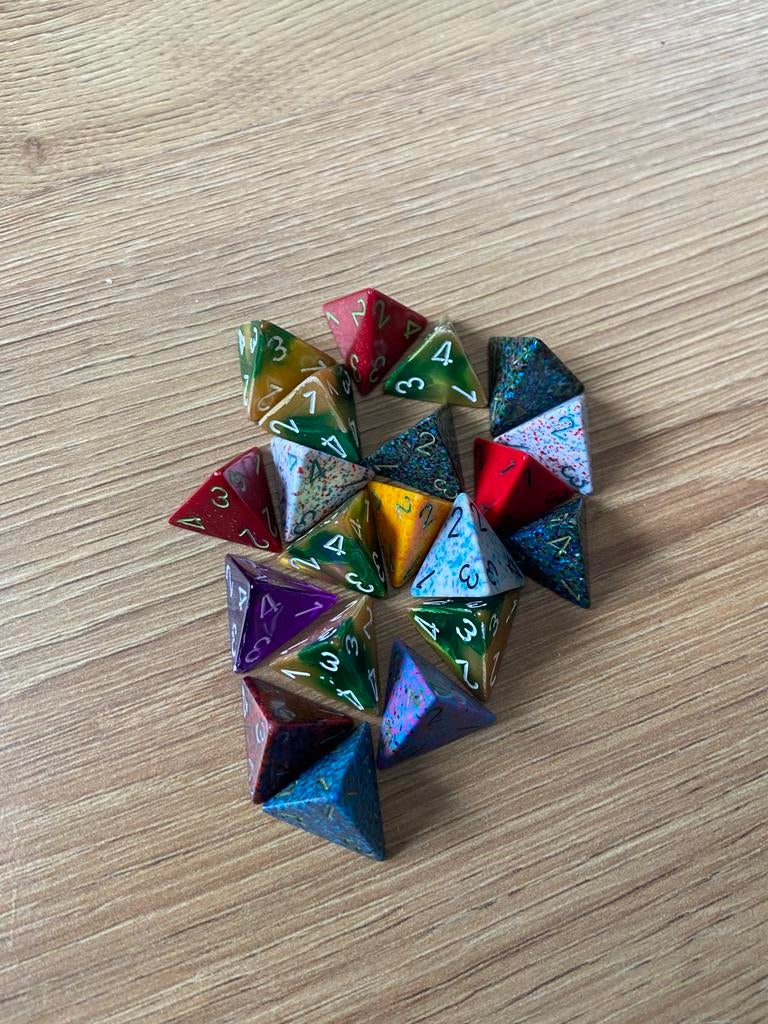 Bijzondere dobbelstenen, Ophalen, Nieuw