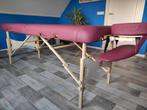 Inklapbare massagetafel met traagschuimmatras, Sport en Fitness, Massageproducten, Ophalen, Zo goed als nieuw, Massagetafel