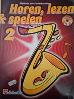 Muziekleerboek Tenorsaxofoon, Muziek en Instrumenten, Ophalen of Verzenden