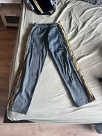 Australian broek grijs gouden bies XS, Ophalen, Zo goed als nieuw, Maat 46 (S) of kleiner, Grijs
