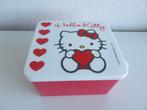 Hello Kitty lunchbox, snackbox, lunchtrommel, opbergdoosje, Ophalen of Verzenden, Zo goed als nieuw