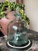 Wespenvanger vintage groen glas, Ophalen of Verzenden