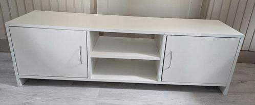 Wit TV-meubel / kastje met opbergruimte, Huis en Inrichting, Kasten | Televisiemeubels, Zo goed als nieuw, Minder dan 100 cm, 25 tot 50 cm