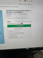 Savage Achtergrondrol Super White - Nieuwstaat, Ophalen, Nieuw, Achtergrond