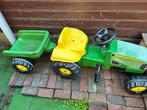 John Deere speelgoed tractor met aanhanger, Kinderen en Baby's, Speelgoed | Buiten | Voertuigen en Loopfietsen, Ophalen of Verzenden