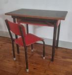 Vintage kindertafel en stoeltje, Kinderen en Baby's, Kinderkamer | Tafels en Stoelen, Ophalen, Gebruikt, Tafel(s) en Stoel(en)