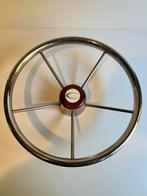 RVS 5 Spaaks Stuurwiel Boot - 35cm, Watersport en Boten, Bootonderdelen, Verzenden, Gebruikt, Dekbeslag, Zeilboot of Motorboot