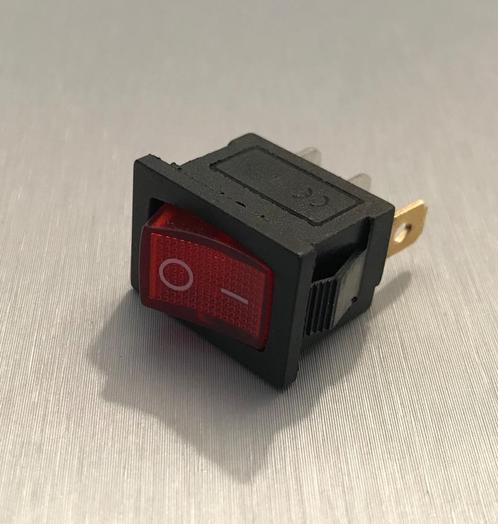Nu Verkrijgbaar : 2 Standen Schakelaar Led Rood, Doe-het-zelf en Verbouw, Elektra en Kabels, Nieuw, Schakelaar, Verzenden