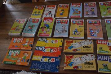 88 MINI LOCO boekjes Pluk, Dora, rekenen,taal,kikker,Nijntje beschikbaar voor biedingen