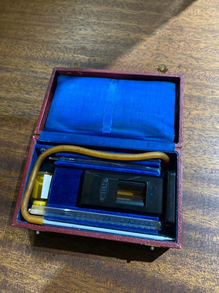 Antieke Hellige Haemometer in Doos - Bloedonderzoek Instrume, Antiek en Kunst, Antiek | Gereedschap en Instrumenten, Ophalen