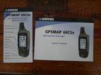 Garmin GPSmap 60CSx handleidingen, Sport en Fitness, Bergsport en Wandelen, Ophalen of Verzenden, Navigatie of Gps, Zo goed als nieuw