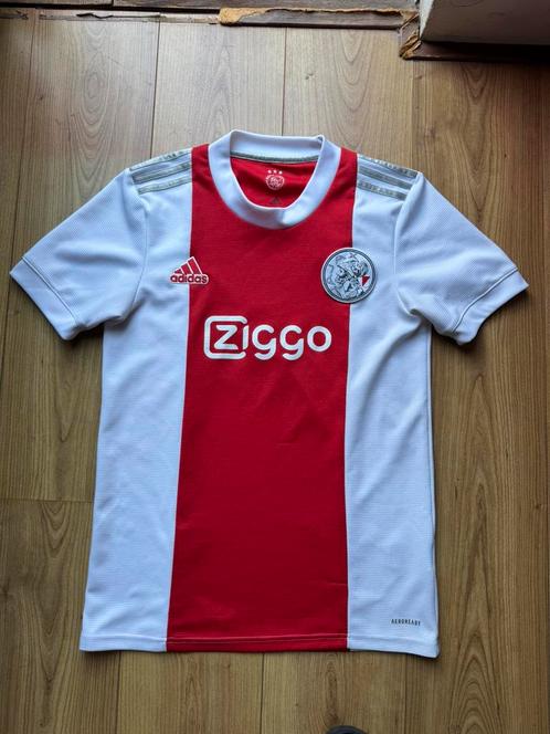 Voetbalshirt ajax oud logo retro vintage, Sport en Fitness, Voetbal, Zo goed als nieuw, Shirt, Maat S, Ophalen of Verzenden